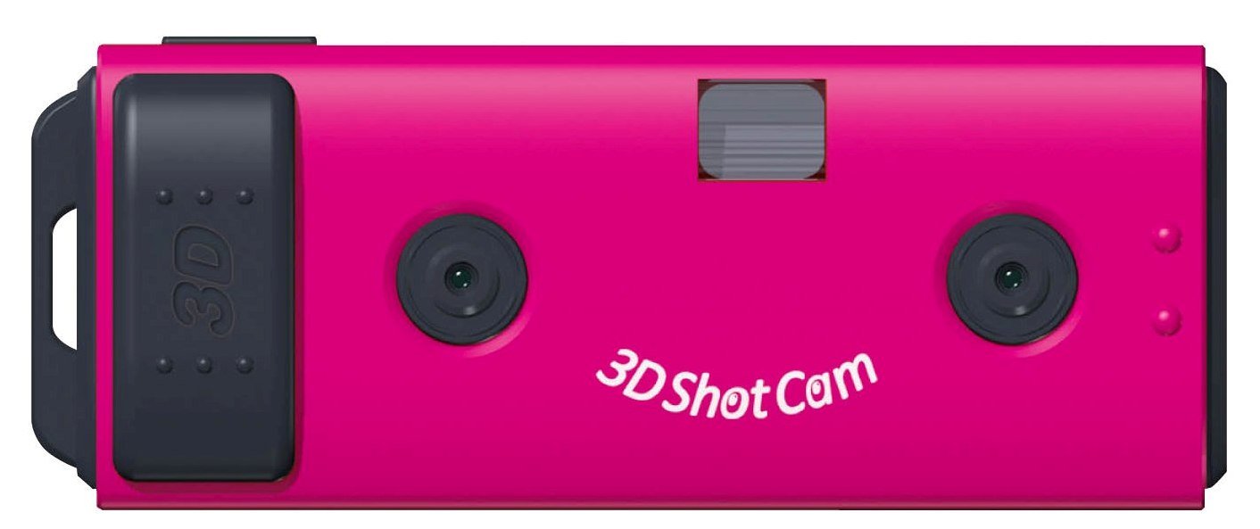 カメラ 新品 TAKARA TOMY 3D ショットカム ホワイト タカラトミー